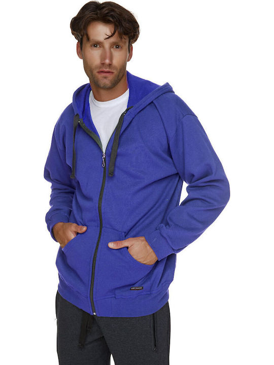 Cardigan with Hood Royal