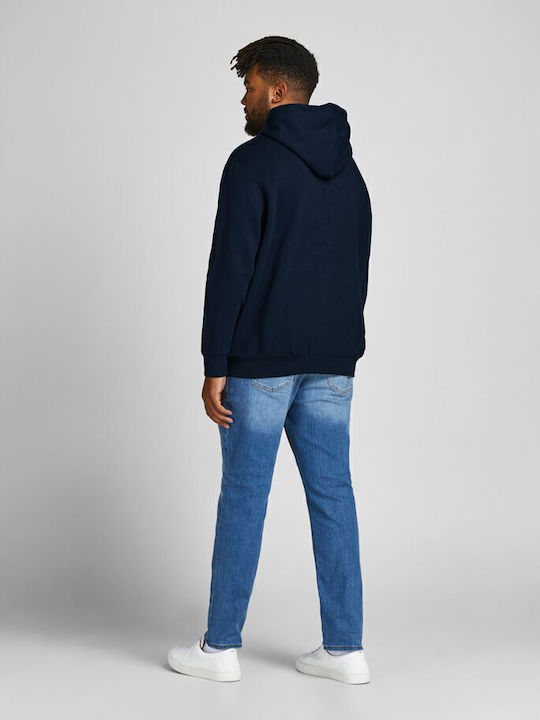 Sweatshirt with Hood Navy