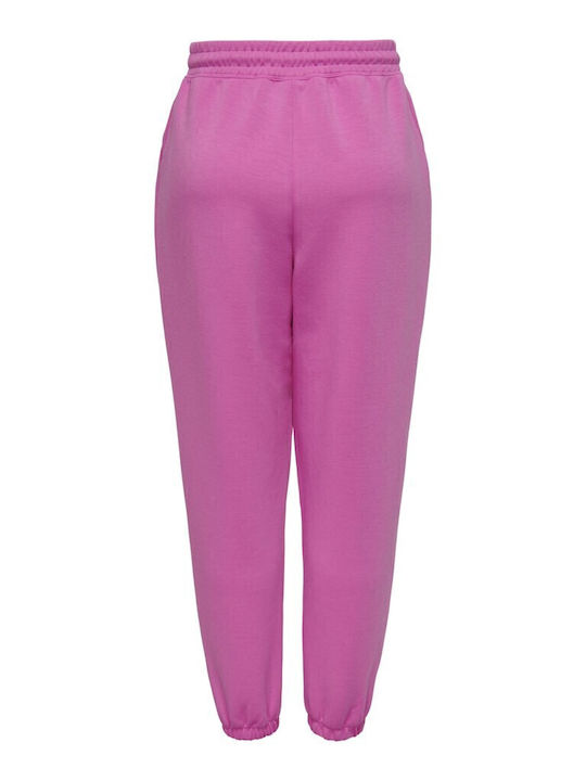 Παντελόνι Φόρμας με Λάστιχο Super Pink