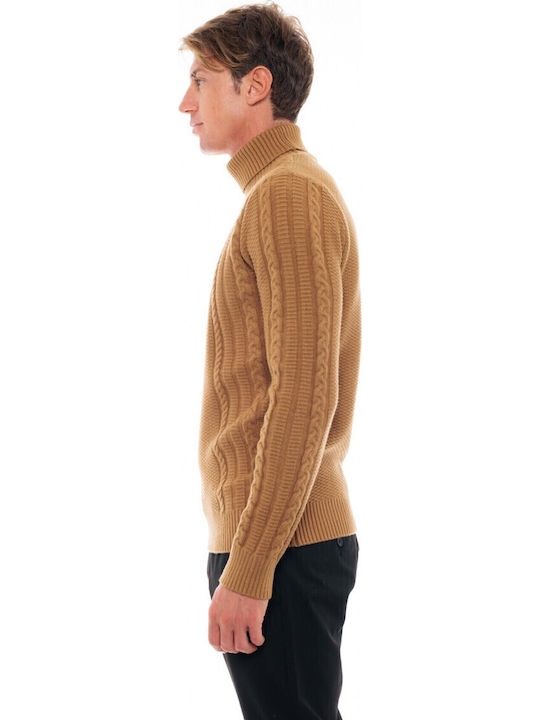 Langarm-Pullover Camel