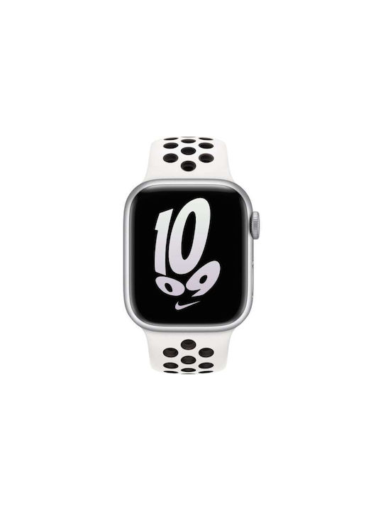 Apple Nike Sport Λουράκι Σιλικόνης Summit White/Black (Apple Watch 38/40/41mm)