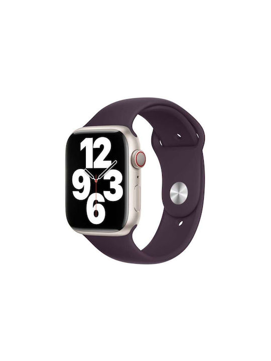 Apple Sport Band Curea Silicon cu ac Elderberry (Apple Watch 42/44/45mm - Ceas Apple 42/44/45mm) MP7Q3ZM/A