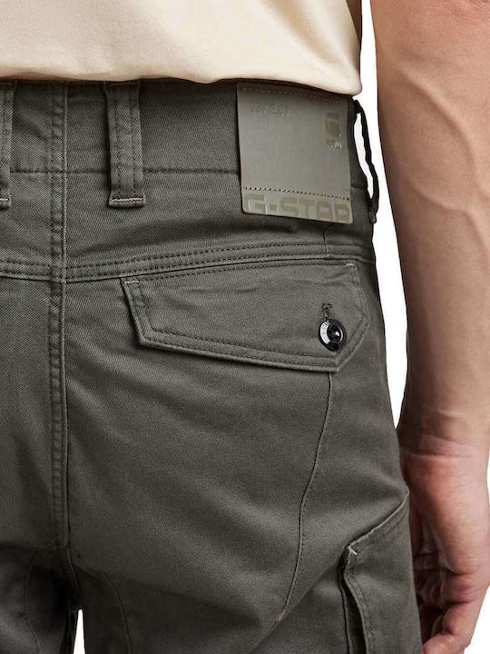 3d Trousers Cargo Elastic in Skinny Fit Gray