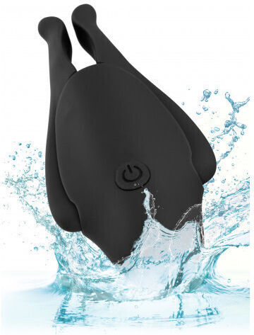 Calexotics Nipple Play Rechargeable Nipplettes Σφιγκτήρες Θηλών σε Μαύρο Χρώμα