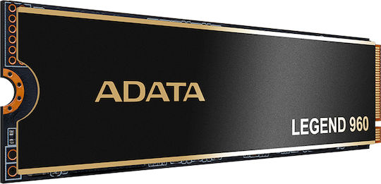 Adata Legend SSD 1TB τύπου M.2 με σύνδεση PCI Express 4.0 και Ψύκτρα (PS5 Compatible) ALEG-960-1TCS