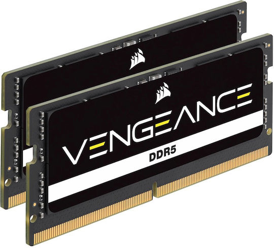 Corsair Vengeance DDR5 64GB RAM with 2x32GB Modules and Speed 4800 for Laptop