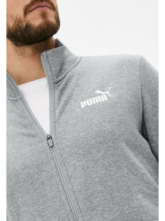 Tracksuit with Elastic Gray - Black