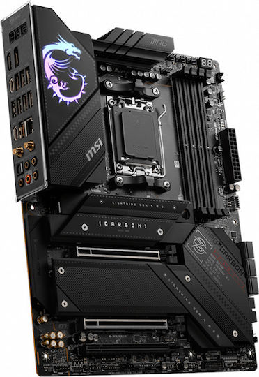 MSI MPG X670E Carbon WIFI Motherboard ATX με AMD AM5 Socket 7D70-001R