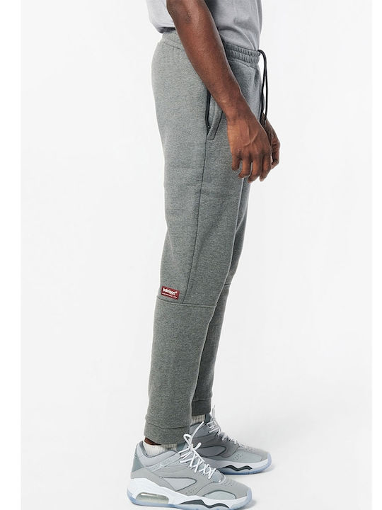 Παντελόνι Φόρμας με Λάστιχο Grey Melange