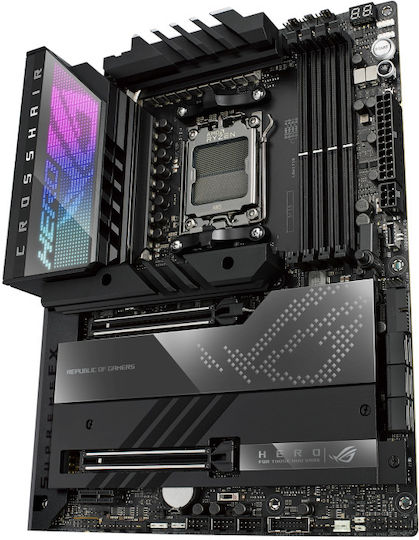 Asus ROG Crosshair X670E Hero Wi-Fi Placă de bază ATX cu AMD AM5 Socket