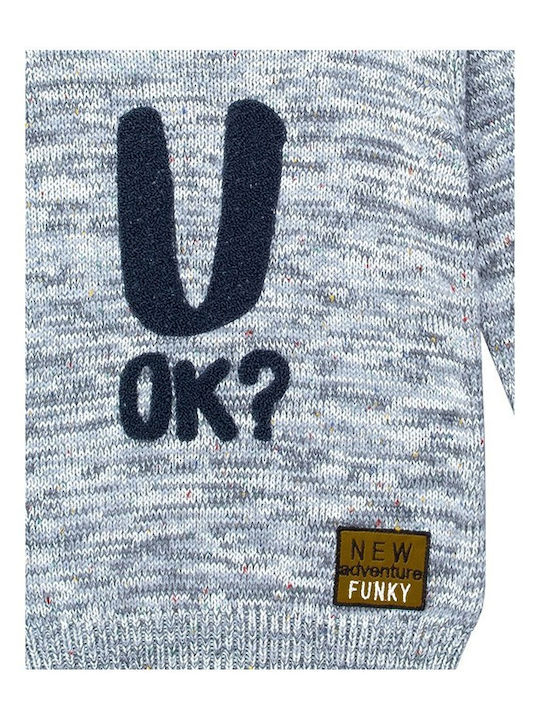 Funky Kids Blouse Long Sleeve Gray