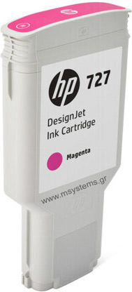 HP 727 Original InkJet Printer Ink Magenta (F9J77A)