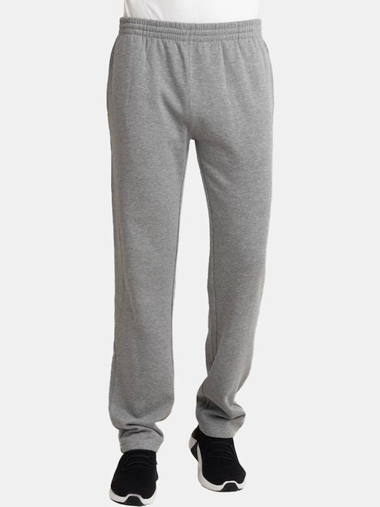 Sweatpants with Elastic Gray