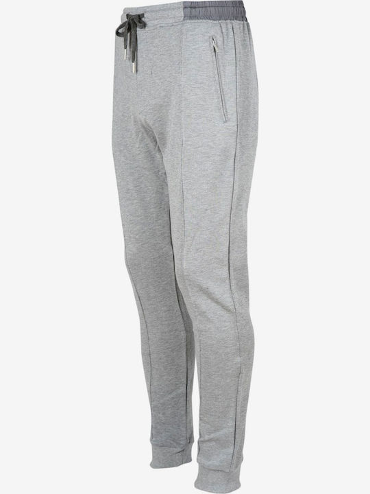 Travel Sweatpants with Elastic Gray