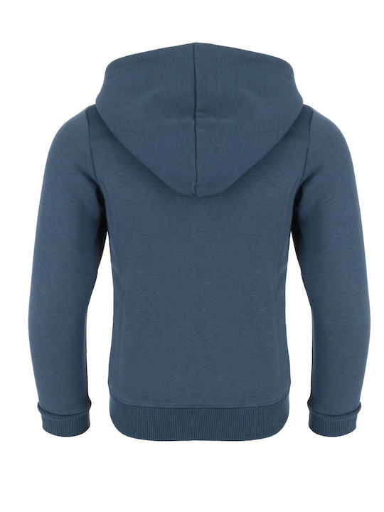 Mexx Boys Hooded Sweatshirt with Zipper Navy Blue