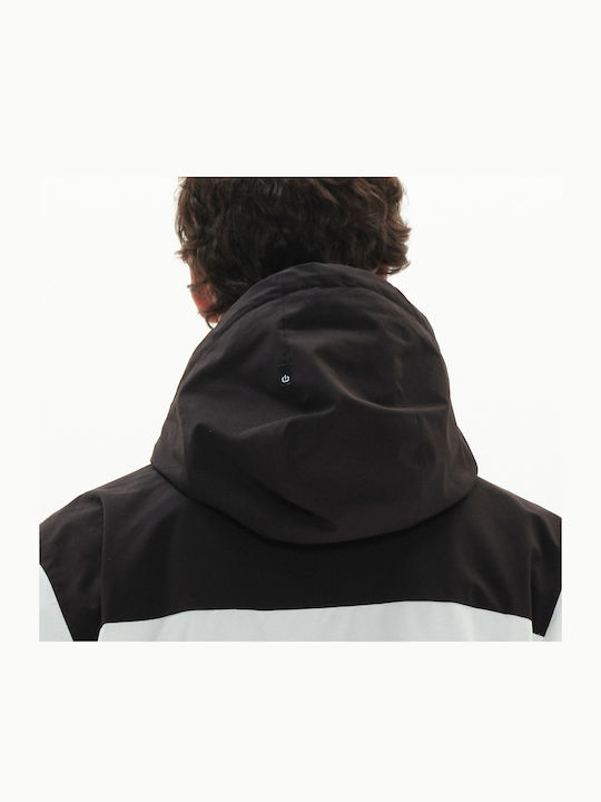 Winter Jacket Ice White / Black