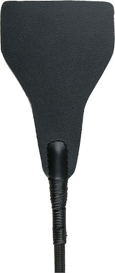 Easytoys Leather Whip Paddle in Schwarz Farbe