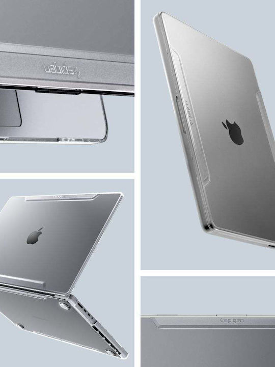 Spigen Sgp Thin Fit Case Apple Macbook Pro 16 M4 Pro M4 Max 2024 M3 Pro M3 Max M2 Pro M2 Max M1 Pro M1 Max 2023/2021 Transparent Acs04210