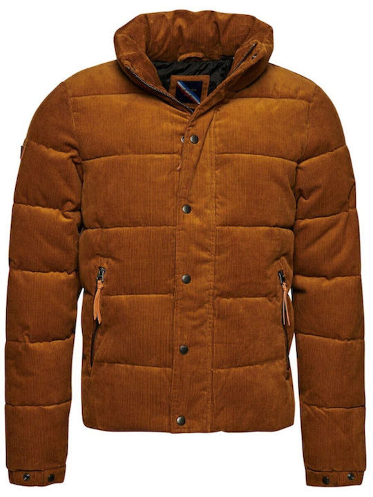 M D2 Winter Jacke Puffer Tabac Braun