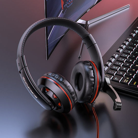 Borofone BO102 Amusement On Ear Gaming Headset με σύνδεση 3.5mm