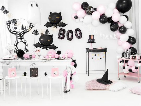 PartyDeco Bοο Ποτήρι για Party Halloween 6τμχ