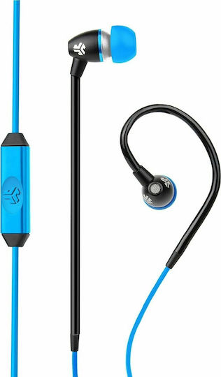 Jlab Fit Sport In-Ear Freihändig Kopfhörer mit Stecker 3.5mm Hellblau