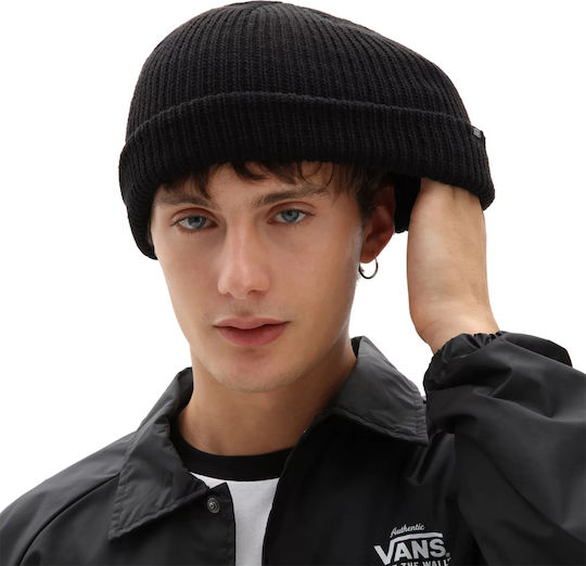 Core Basics Beanie Beanie Knitted in Black color