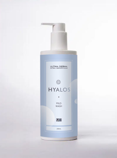 Ultima Derma Hyalos Υγρό Καθαρισμού Προσώπου 200ml