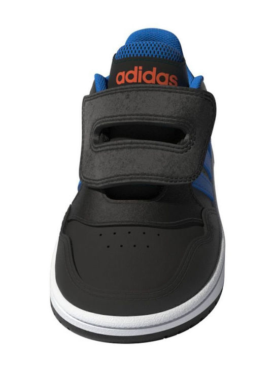 Hoops Hoops 3.0 CF Kids Sports Shoes Basketball with Hoop & Loop Closure Black