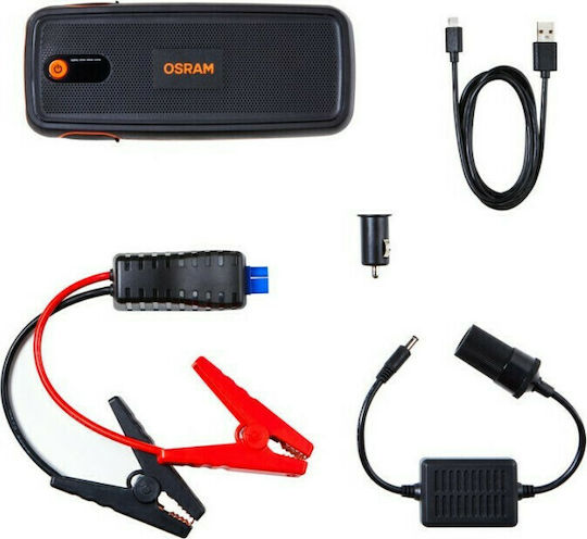 Osram BATTERYstart 200 Portable Car Battery Jump Starter 6000mAh with Power Bank / USB / Φακό 12V
