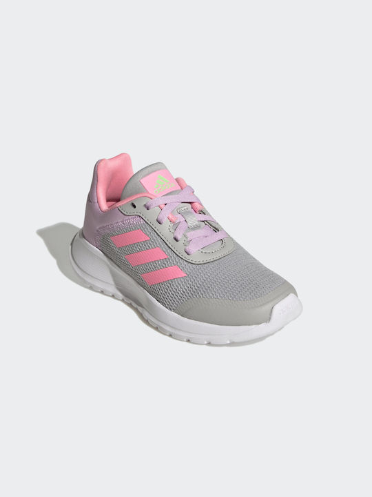 Adidas Αθλητικά Παιδικά Παπούτσια Running Tensaur Run 2.0 K Grey Two / Beam Pink / Bliss Lilac