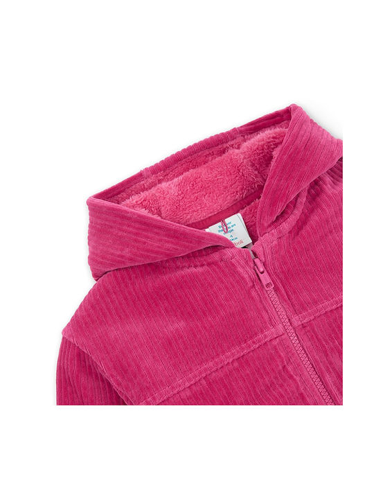 Boboli Kinderjacke Kurz mit Kapuze Rosa