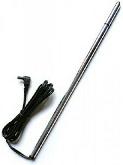 Mystim Slim Finn Expander in Silver Color