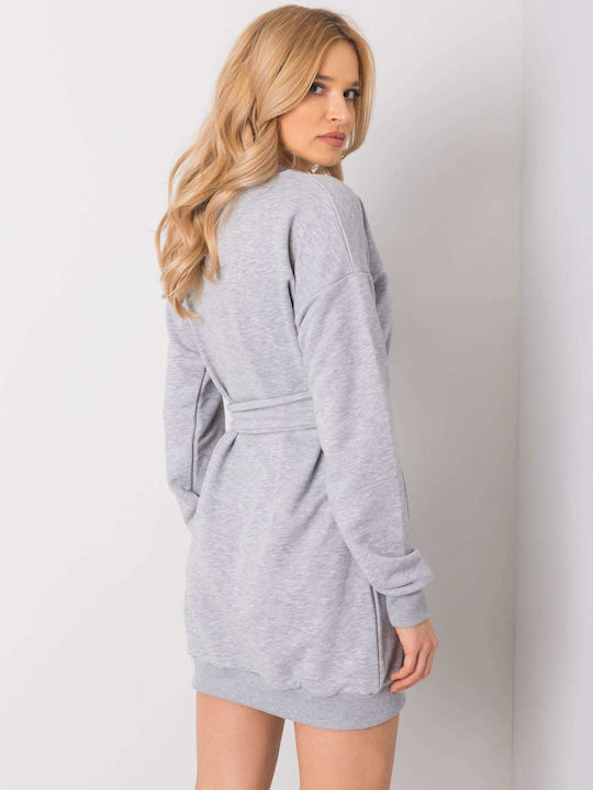 Rue Paris Mini Dress Gray