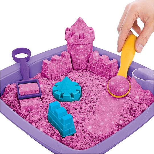 Spin Master Construction Toy with Kinetic Sand Pink for Children 3+ Years
