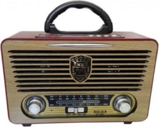 Meier M-115BT Retro cu USB Maro