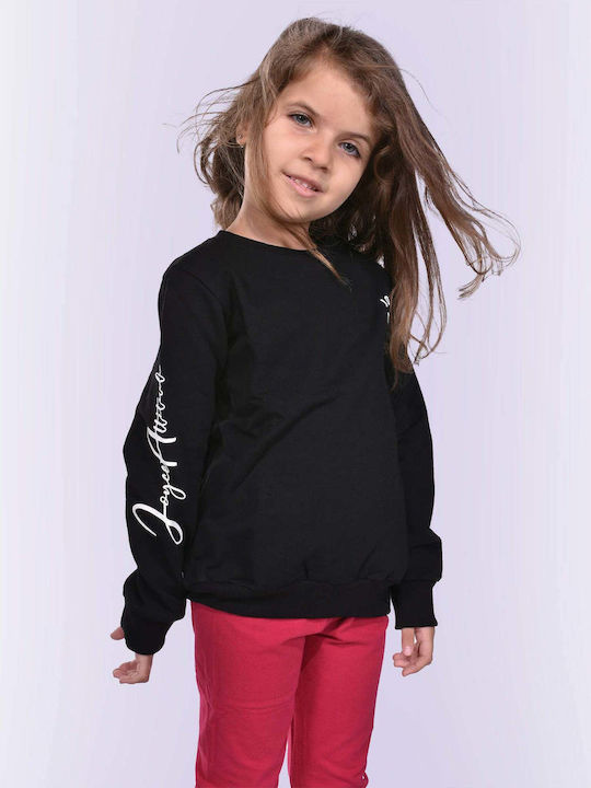 Kids Fleece Sweatshirt Black