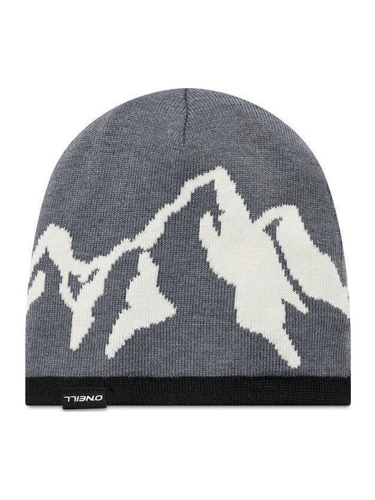 Beanie Reversible Beanie Knitted in Black color