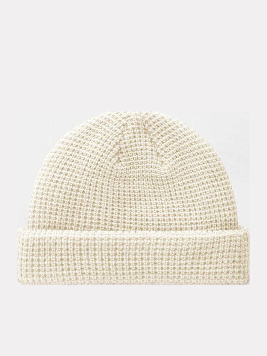 Woodworth Knitted Beanie Cap Beige DK0A4XFD-ECR