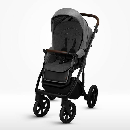 Dovadi Atta Adjustable 2 in 1 Baby Stroller Suitable for Newborn Total Grey 13.1kg