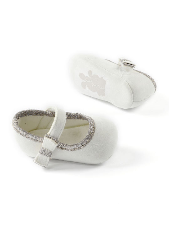 iDO Baby Ballerinas White