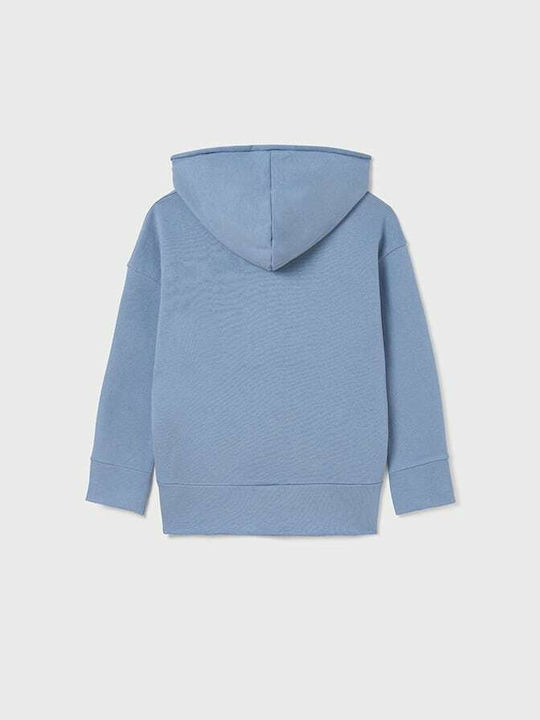 Mayoral Kids Sweatshirt with Hood Blue