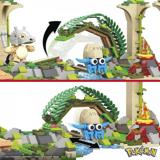 Mega Bloks Building Blocks Mega Pokémon Adventure Builder Forgotten Ruins For 7+ Age 464 Pieces