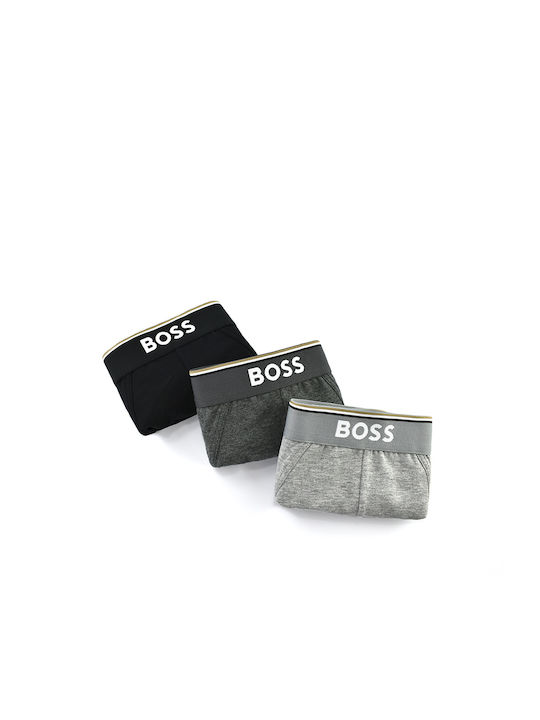 Men's Slips Black/Grey/Anthracite 3Pack