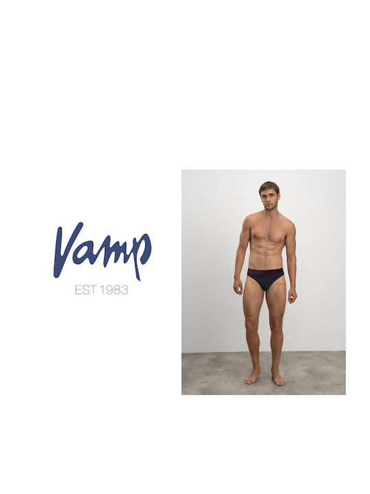 Herren Slips Blau 2Packung