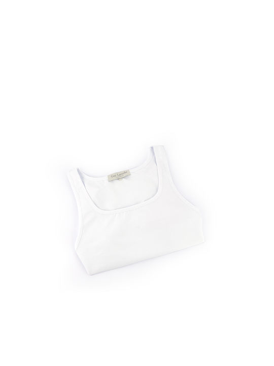 Guy Laroche 23102 Men's Sleeveless Undershirt White