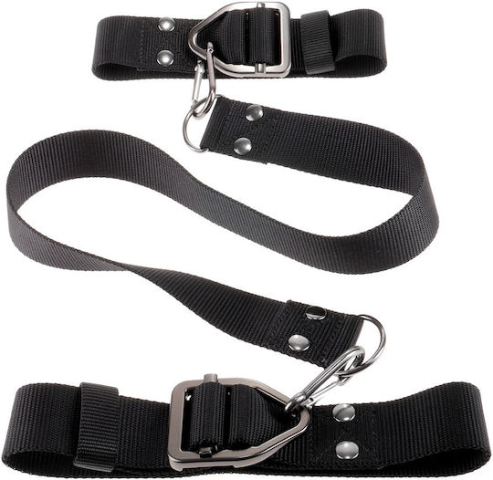 Pipedream Sir Richards Deluxe Cuff Set Комплект за Връзване на Крайници в Черен Цвят