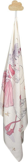 Sevi Bebe Sonnenschirm Kinderwagen Weiß Bamboo Swan