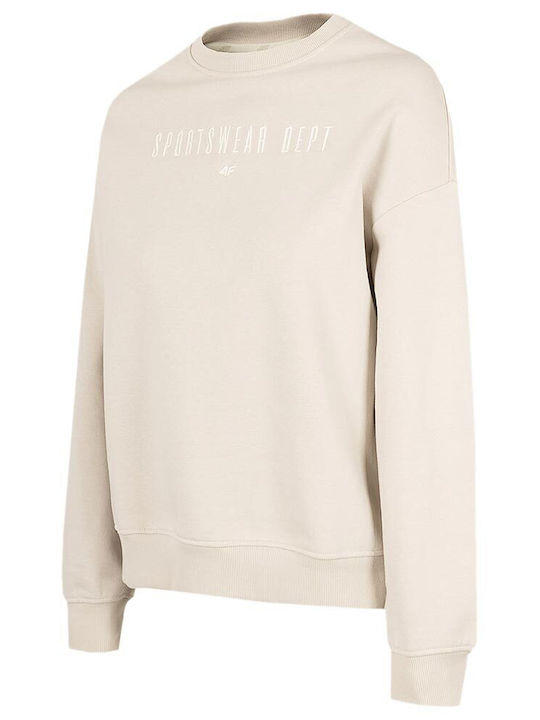 4F Women's Sweatshirt Beige