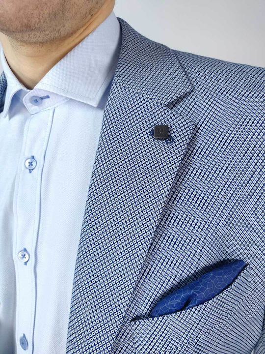 Men's Suit Jacket Regular Fit Light Blue